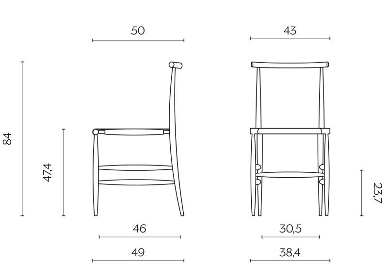 Pelleossa chair