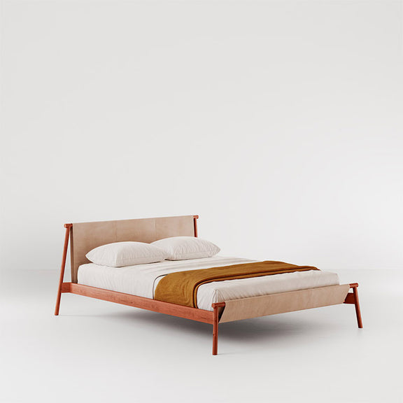 Bolzan Jack-e Cuoio bed – example configuration