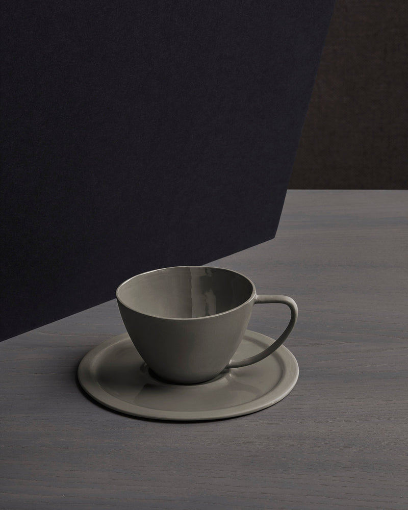 Onda Coffee Cup With Dish